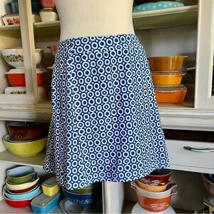 RipSkirt Hawaii Dot Dot Blue Skirt - Size Large